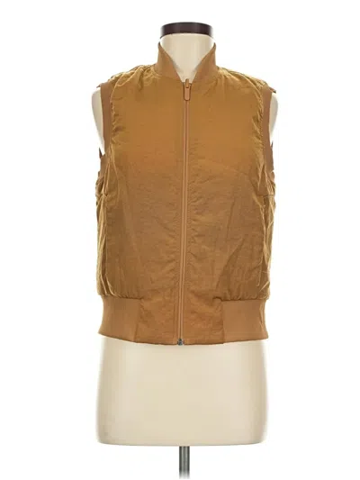 Pre-owned Lululemon Athletica Vest In Gold