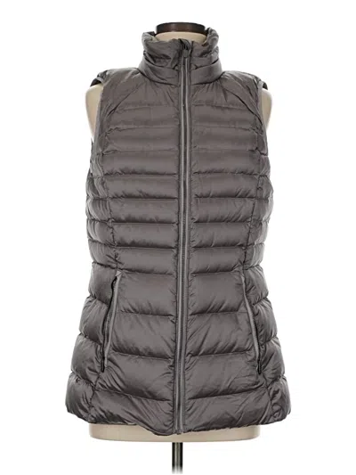 Pre-owned Lululemon Athletica Vest In Gray
