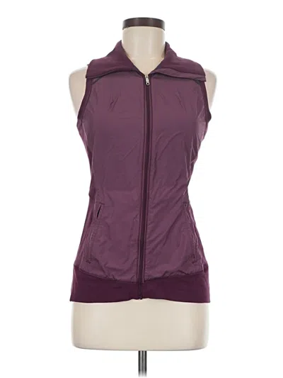 Pre-owned Lululemon Athletica Vest In Purple