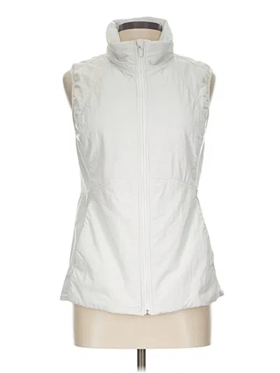 Pre-owned Lululemon Athletica Vest In White