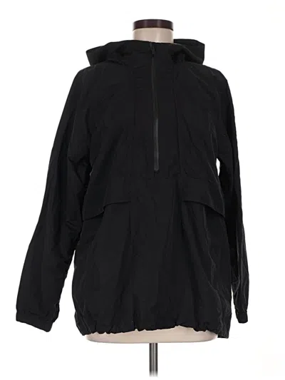 Pre-owned Lululemon Athletica Windbreaker Jacket In Black