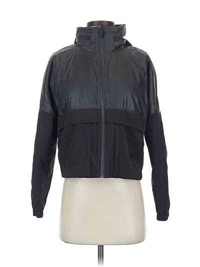 Pre-owned Lululemon Athletica Windbreaker Jacket In Gray