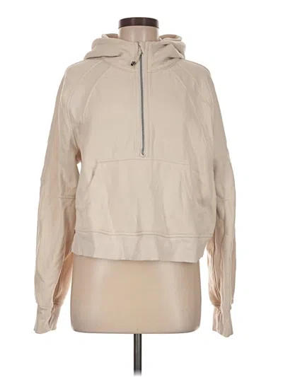 Pre-owned Lululemon Athletica Windbreaker Jacket In Tan
