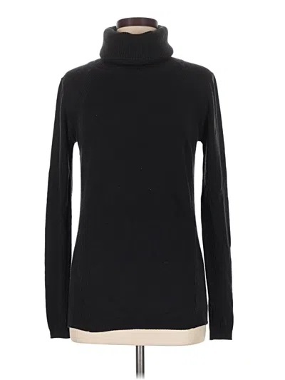 Pre-owned Lululemon Athletica Wool Pullover Sweater In Black