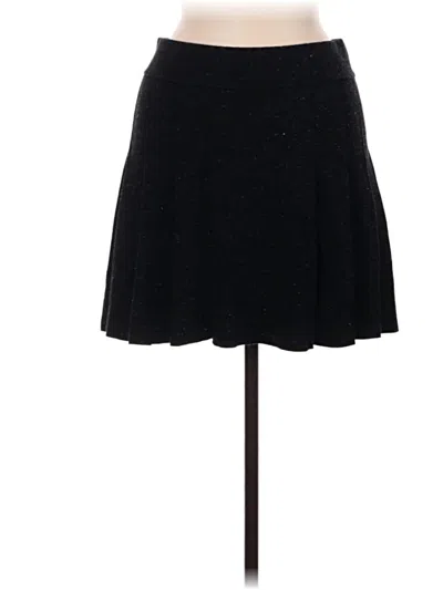 Pre-owned Lululemon Athletica Wool Skirt In Black
