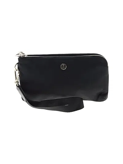 Pre-owned Lululemon Athletica Wristlet In Black