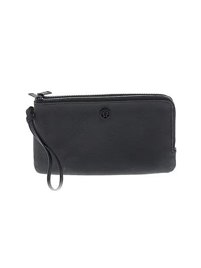 Pre-owned Lululemon Athletica Wristlet In Black