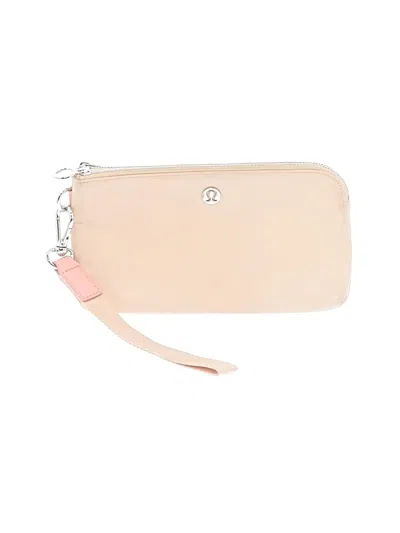Pre-owned Lululemon Athletica Wristlet In Ivory