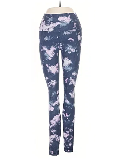 Pre-owned Lululemon Athletica Yoga Pants In Blue