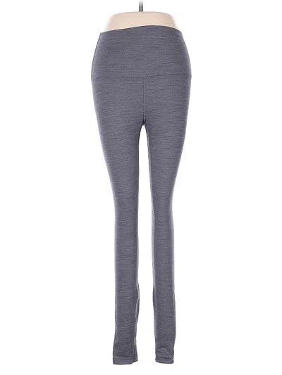Pre-owned Lululemon Athletica Yoga Pants In Gray