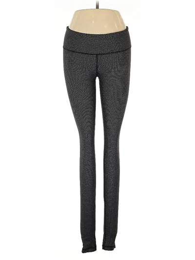 Pre-owned Lululemon Athletica Yoga Pants In Gray