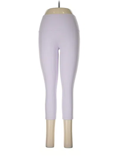 Pre-owned Lululemon Athletica Yoga Pants In Purple