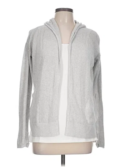 Pre-owned Lululemon Athletica Zip Up Hoodie In Gray