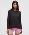 Lululemon Back In Action Organic Cotton Long-sleeve Shirt