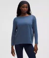 Lululemon Back In Action Organic Cotton Long-sleeve Shirt