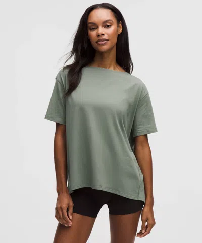 Lululemon Back In Action Organic Cotton T-shirt