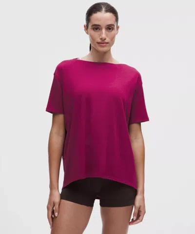 Lululemon Back In Action Organic Cotton T-shirt