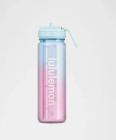 Lululemon Back To Life Clear Bottle 24oz In Multi