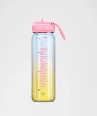 Lululemon Back To Life Clear Bottle 24oz In Multi