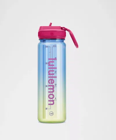 Lululemon Back To Life Clear Bottle 24oz In Multi