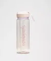 Lululemon Back To Life Clear Bottle 24oz Straw Lid
