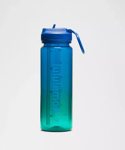 Lululemon Back To Life Clear Bottle 24oz Straw Lid
