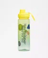 Lululemon Back To Life Clear Bottle 24oz In Yellow