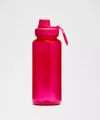 Lululemon Back To Life Clear Bottle 32oz In Red
