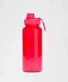 Lululemon Back To Life Clear Bottle 32oz In Red