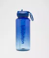 Lululemon Back To Life Clear Bottle 32oz In Blue
