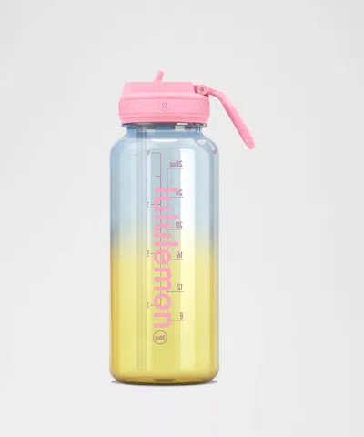 Lululemon Back To Life Clear Bottle 32oz In Multi