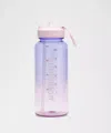 Lululemon Back To Life Clear Bottle 32oz In Pink