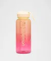 Lululemon Back To Life Clear Bottle 32oz Straw Lid