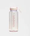 Lululemon Back To Life Clear Bottle 32oz Straw Lid