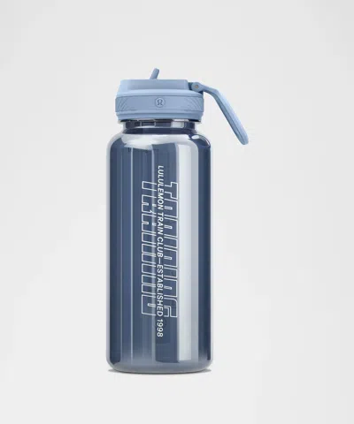 Lululemon Back To Life Clear Bottle 32oz Straw Lid