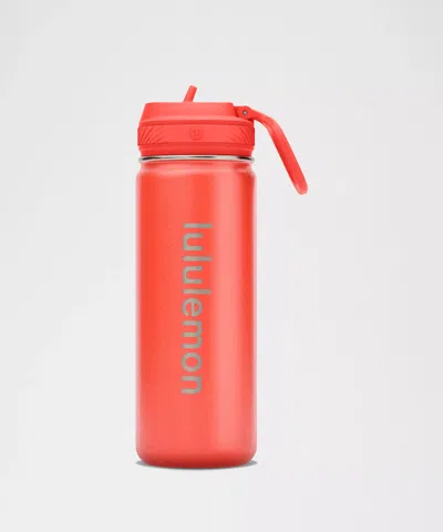 Lululemon Back To Life Sport Bottle 18oz In Red