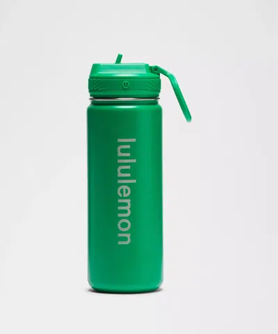 Lululemon Back To Life Sport Bottle 18oz Straw Lid