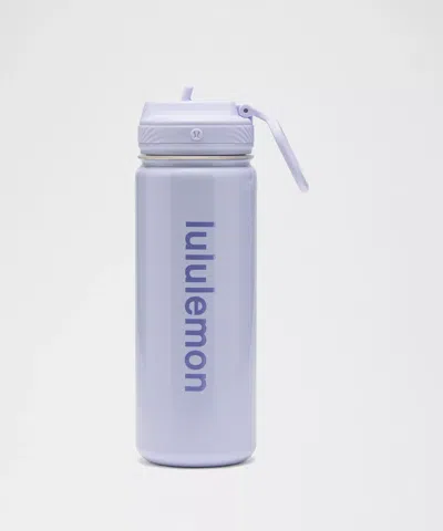 Lululemon Back To Life Sport Bottle 18oz Straw Lid