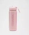 Lululemon Back To Life Sport Bottle 18oz Straw Lid