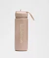 Lululemon Back To Life Sport Bottle 18oz Straw Lid