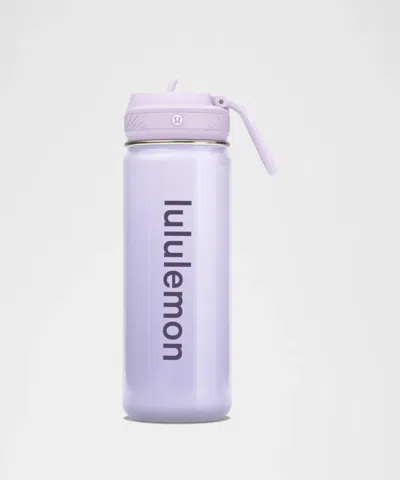 Lululemon Back To Life Sport Bottle 18oz Straw Lid