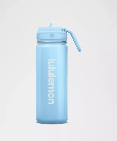 Lululemon Back To Life Sport Bottle 18oz Straw Lid