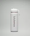 Lululemon Back To Life Sport Bottle 18oz Straw Lid