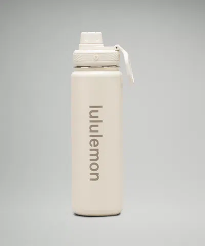 Lululemon Back To Life Sport Bottle 24oz In White