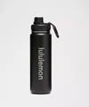 Lululemon Back To Life Sport Bottle 24oz In Black