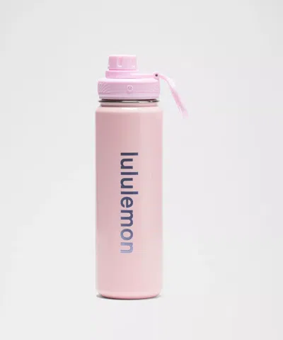 Lululemon Back To Life Sport Bottle 24oz Shine In Pink
