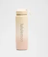 Lululemon Back To Life Sport Bottle 24oz Straw Lid In Neutral