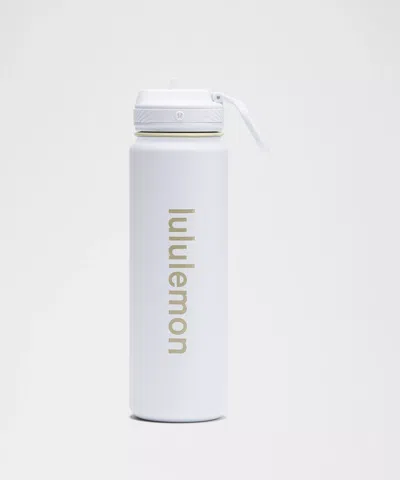 Lululemon Back To Life Sport Bottle 24oz Straw Lid