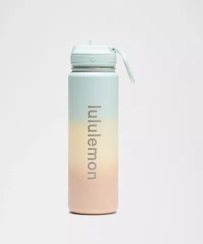 Lululemon Back To Life Sport Bottle 24oz Straw Lid