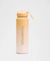 Lululemon Back To Life Sport Bottle 24oz Straw Lid
